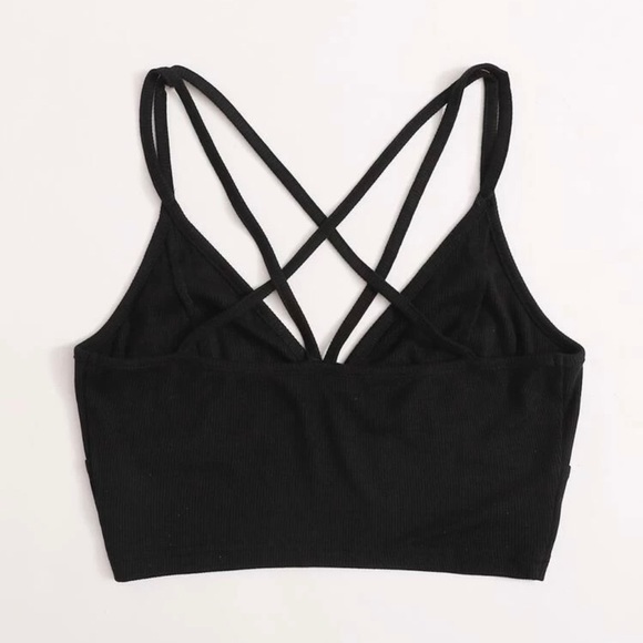 Shein caged back ribbed top - Picture 2 of 3